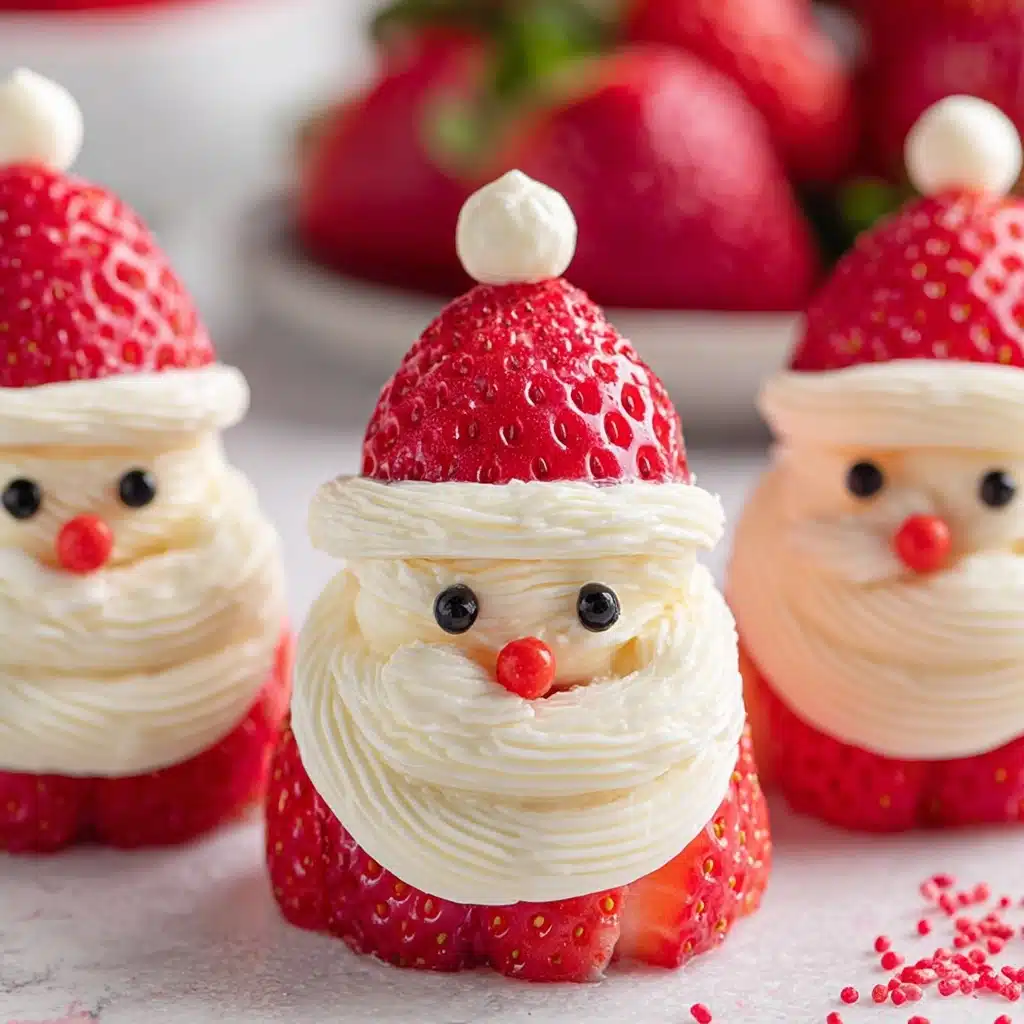 Strawberry Santas Recipe - Recipe Image