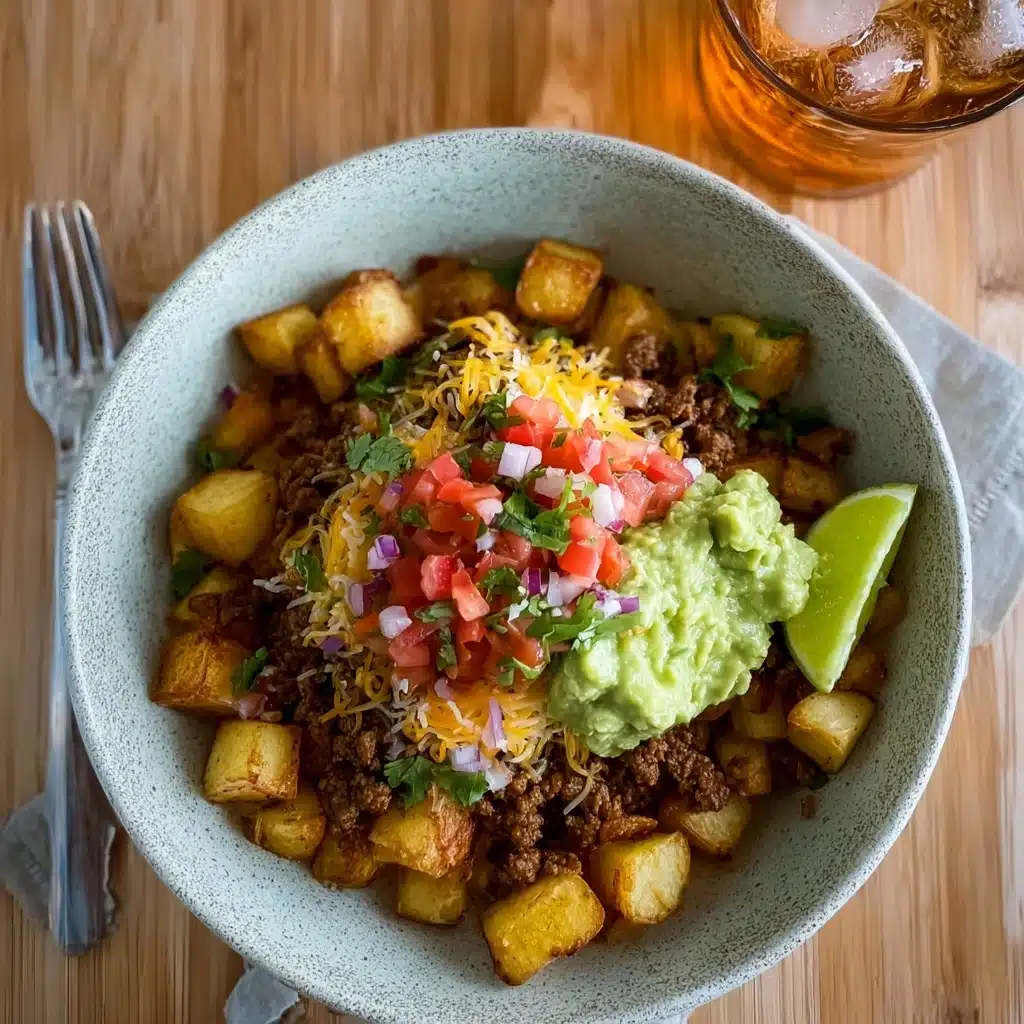 Loaded Potato Taco Bowl  - Recipe Image