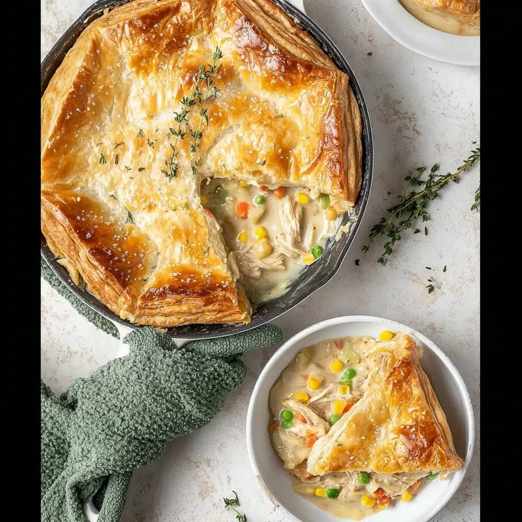 Skillet Chicken Pot Pie Recipe
