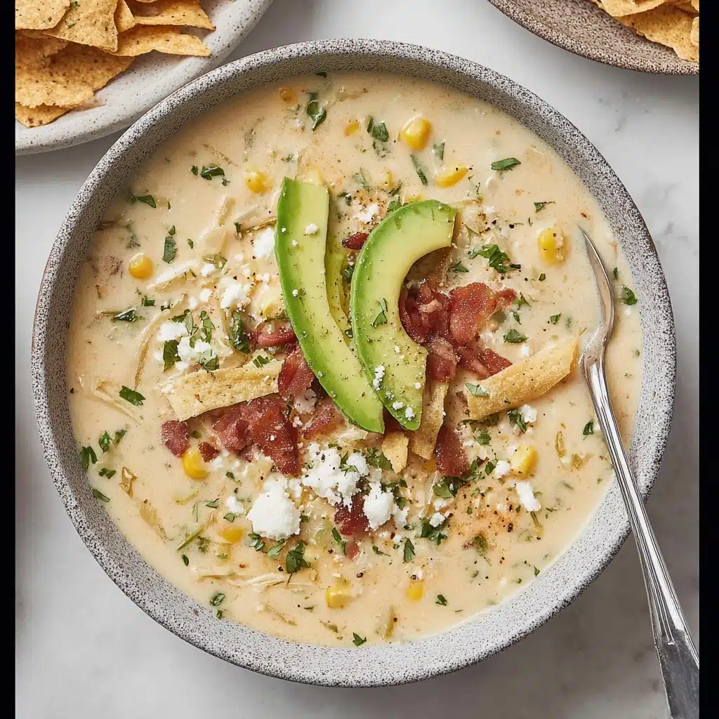 Mexican Street Corn White Chicken Chili Recipe