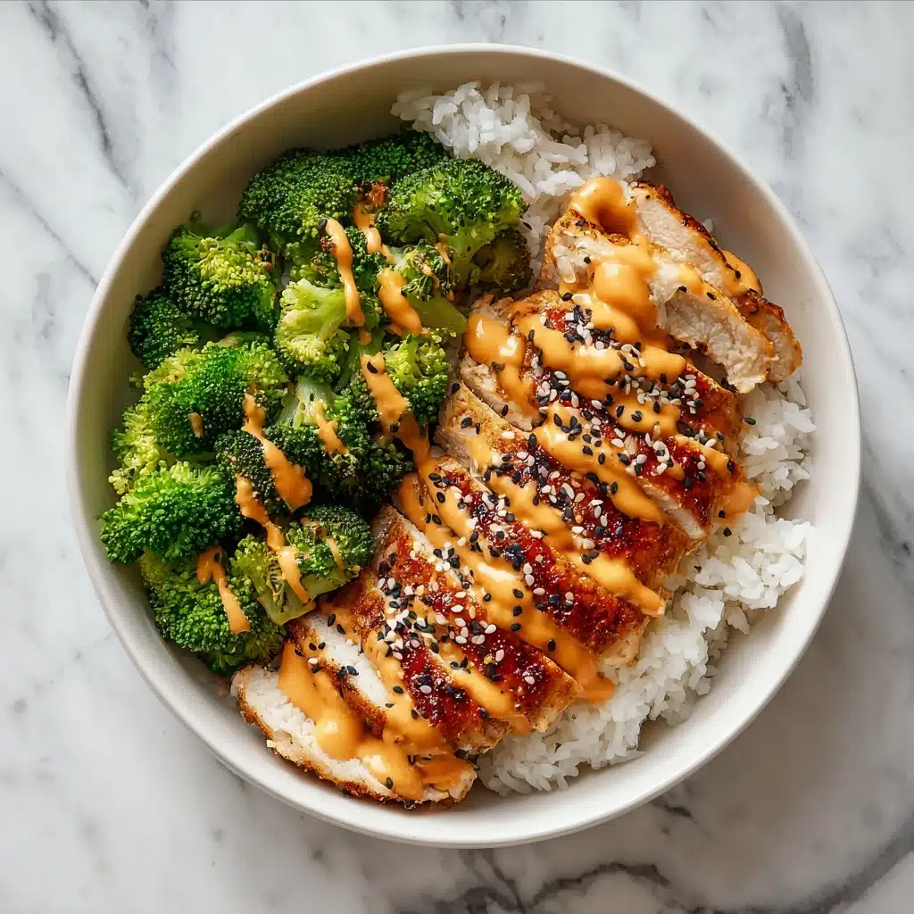 Sticky Chicken Bowls Recipe - Recipe Image