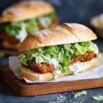 Crispy Chicken Caesar Sandwich Recipe