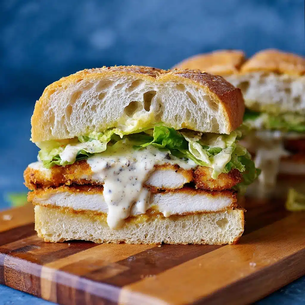 Crispy Chicken Caesar Sandwich Recipe - Recipe Image