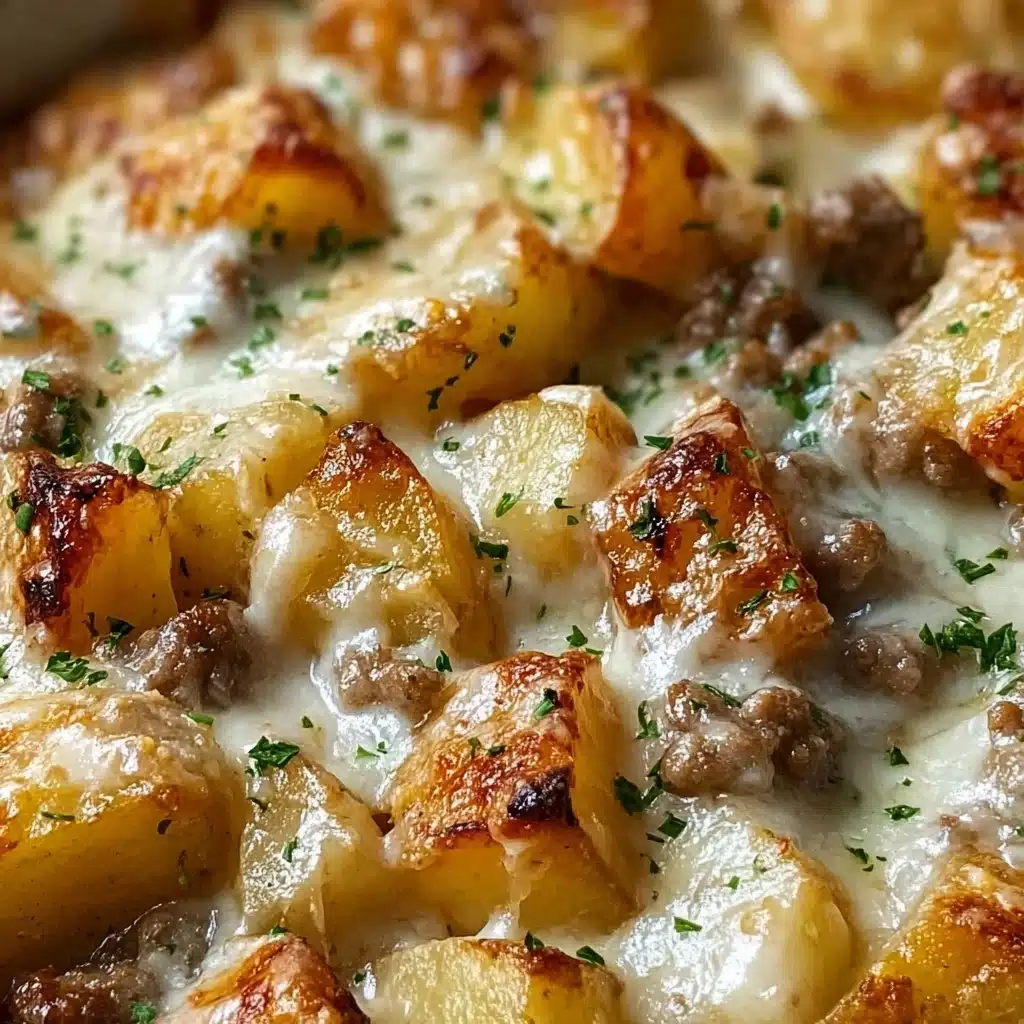 Garlic Parmesan Crockpot Chicken and Potatoes Recipe - Recipe Image