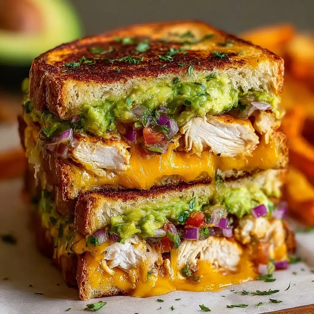 Chicken Avocado Melt Sandwich Recipe