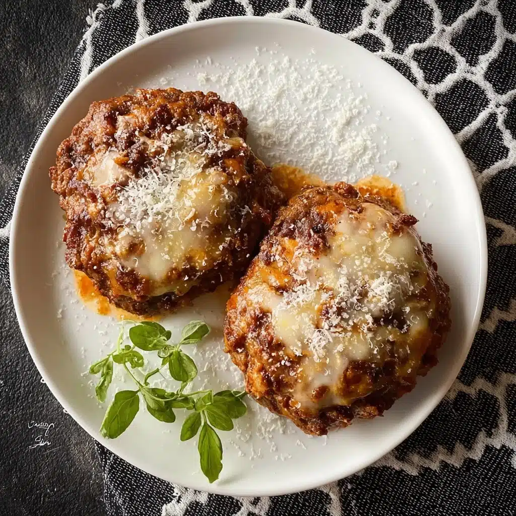 Open Faced Pizza Burgers Recipe