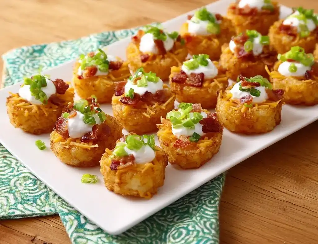 Tater Tot Appetizer Cups Recipe