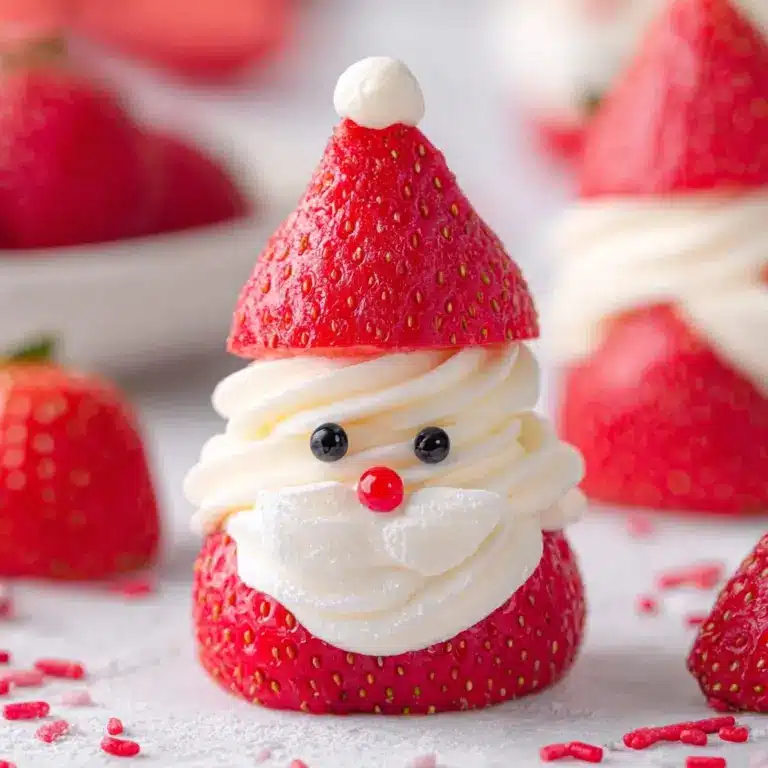 Strawberry Santas Recipe