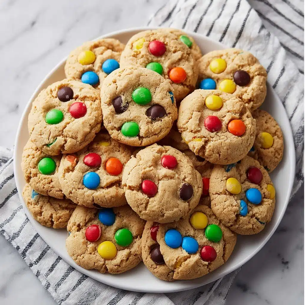 Peanut Butter M&M Chocolate Chip Cookies Recipe
