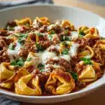 Beefy Tortellini Bake Recipe