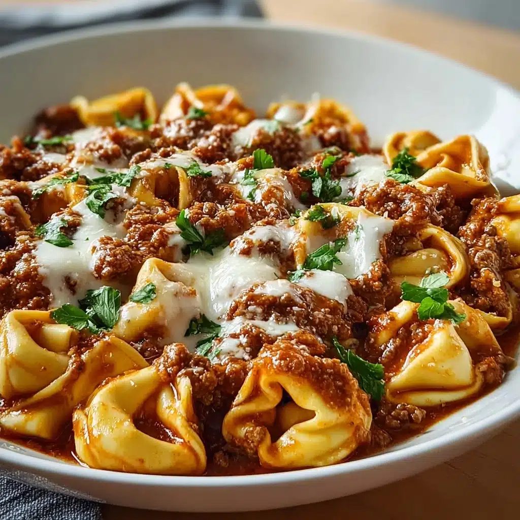 Beefy Tortellini Bake Recipe