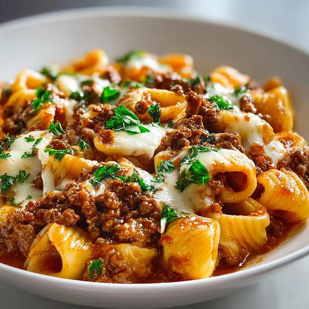 Beefy Tortellini Bake Recipe - Recipe Image