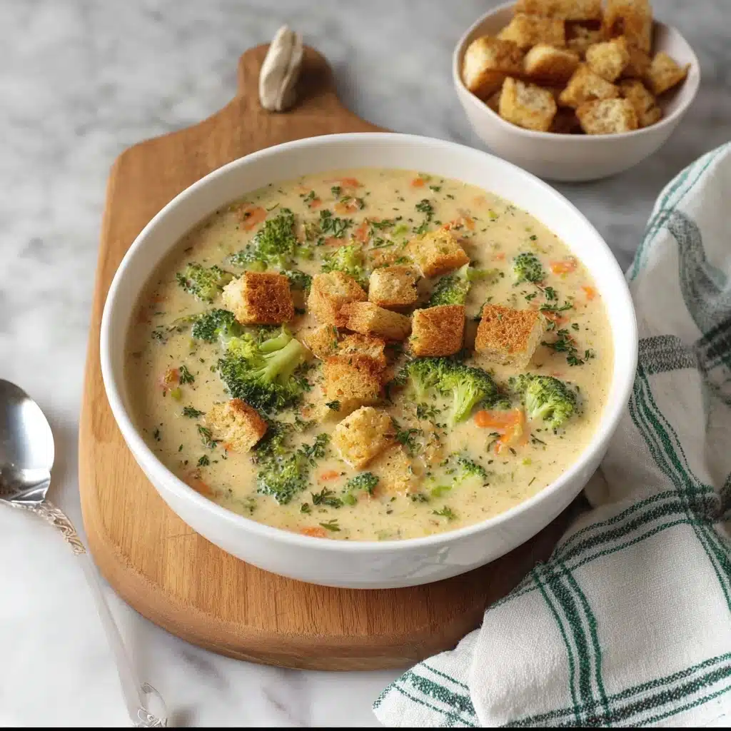 Smoked Gouda Broccoli Soup Recipe - Recipe Image