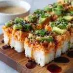Spicy Salmon Sushi Bake Recipe