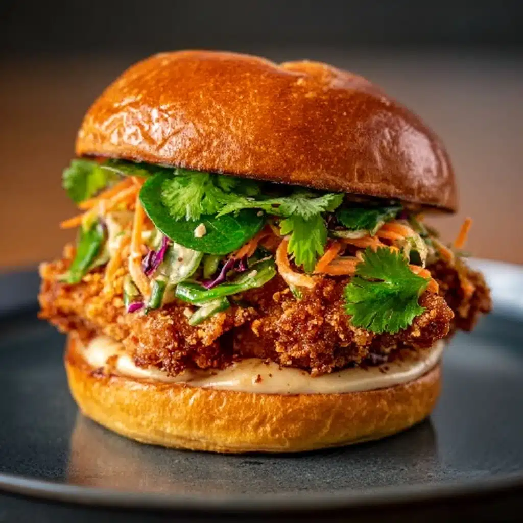 Thai Fried Chicken Sandwich