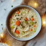 Creamy Chicken and Rice Soup