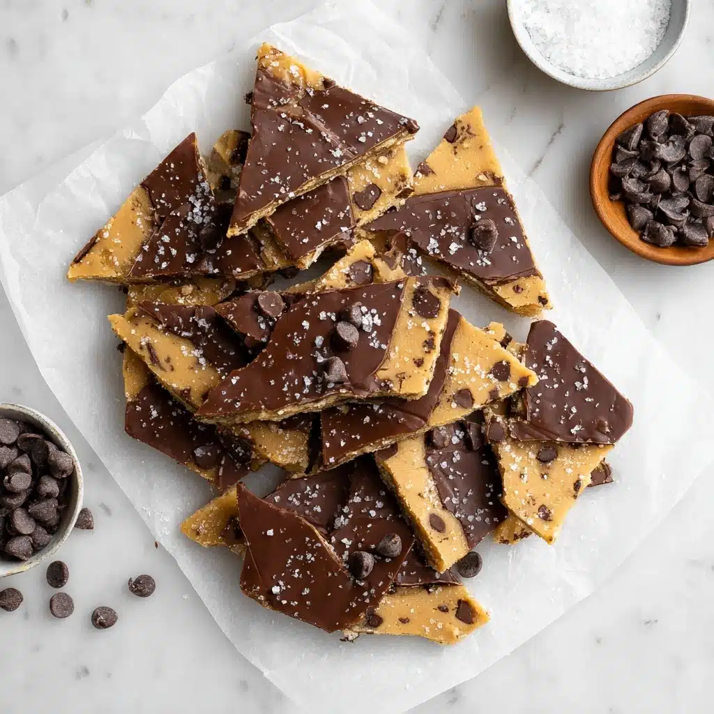 Healthy Cookie Dough Bark