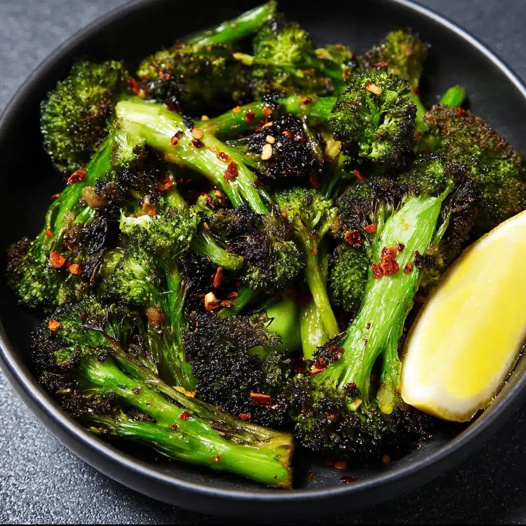 sweet chili roasted broccol  - Recipe Image