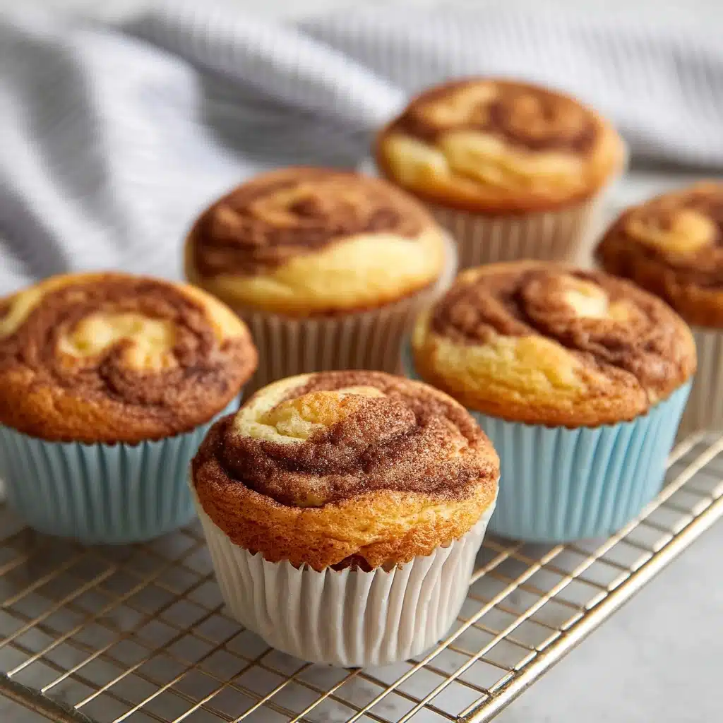Cinnamon Roll Protein Muffins  - Recipe Image