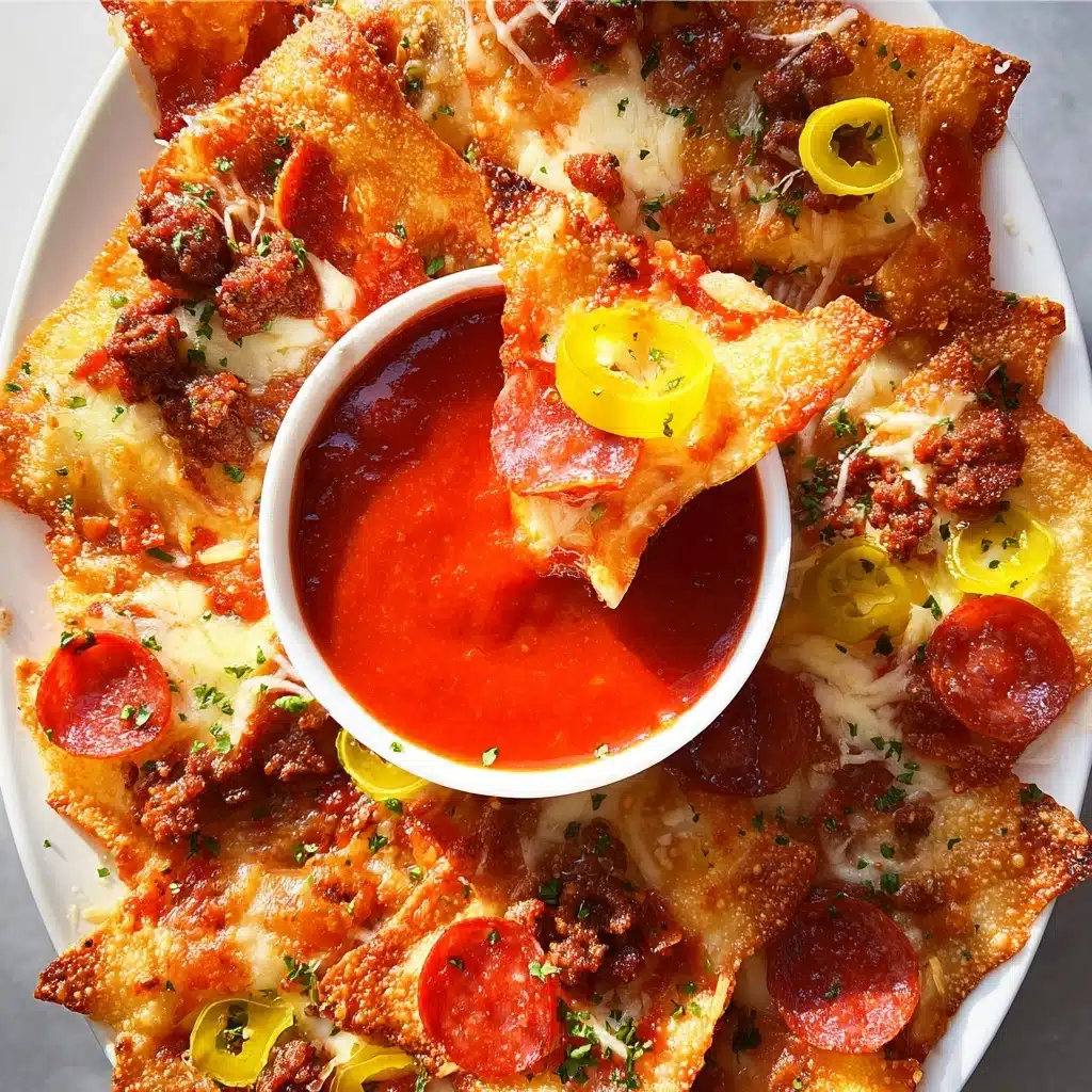 Old Chicago’s Italian Nachos Copycat  - Recipe Image