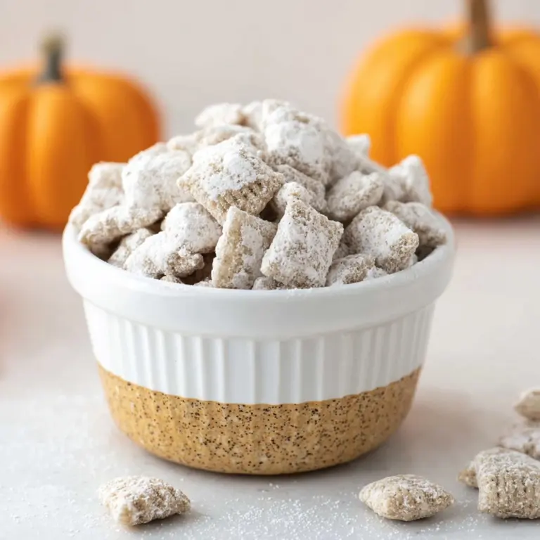 Pumpkin Spice Puppy Chow Recipe