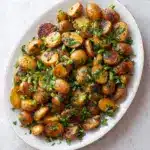 Crispy Potatoes with Garlic Butter and Herbs Recipe