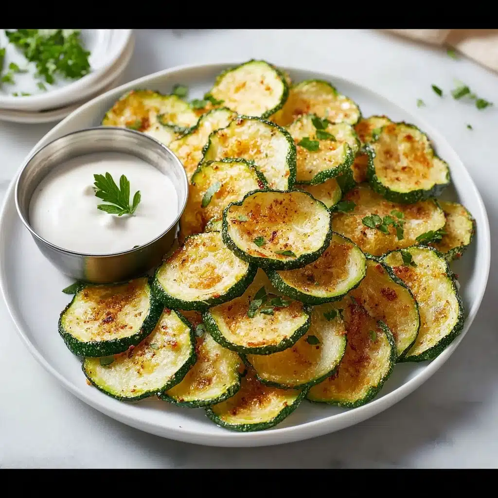 Air Fryer Zucchini Chips Recipe