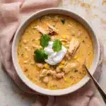 Creamy Crockpot White Chicken Chili Recipe
