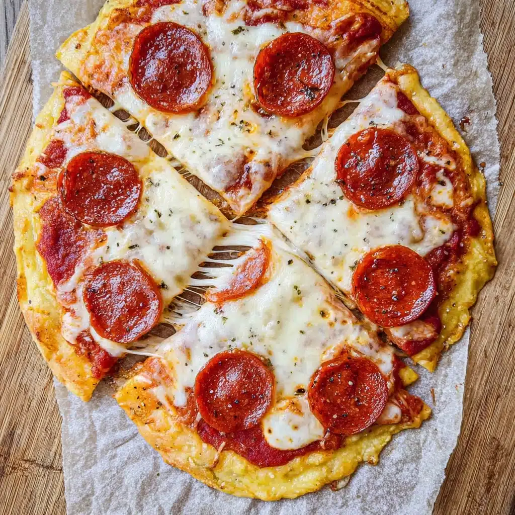 Cottage Cheese Pizza Flatbread Recipe - Recipe Image