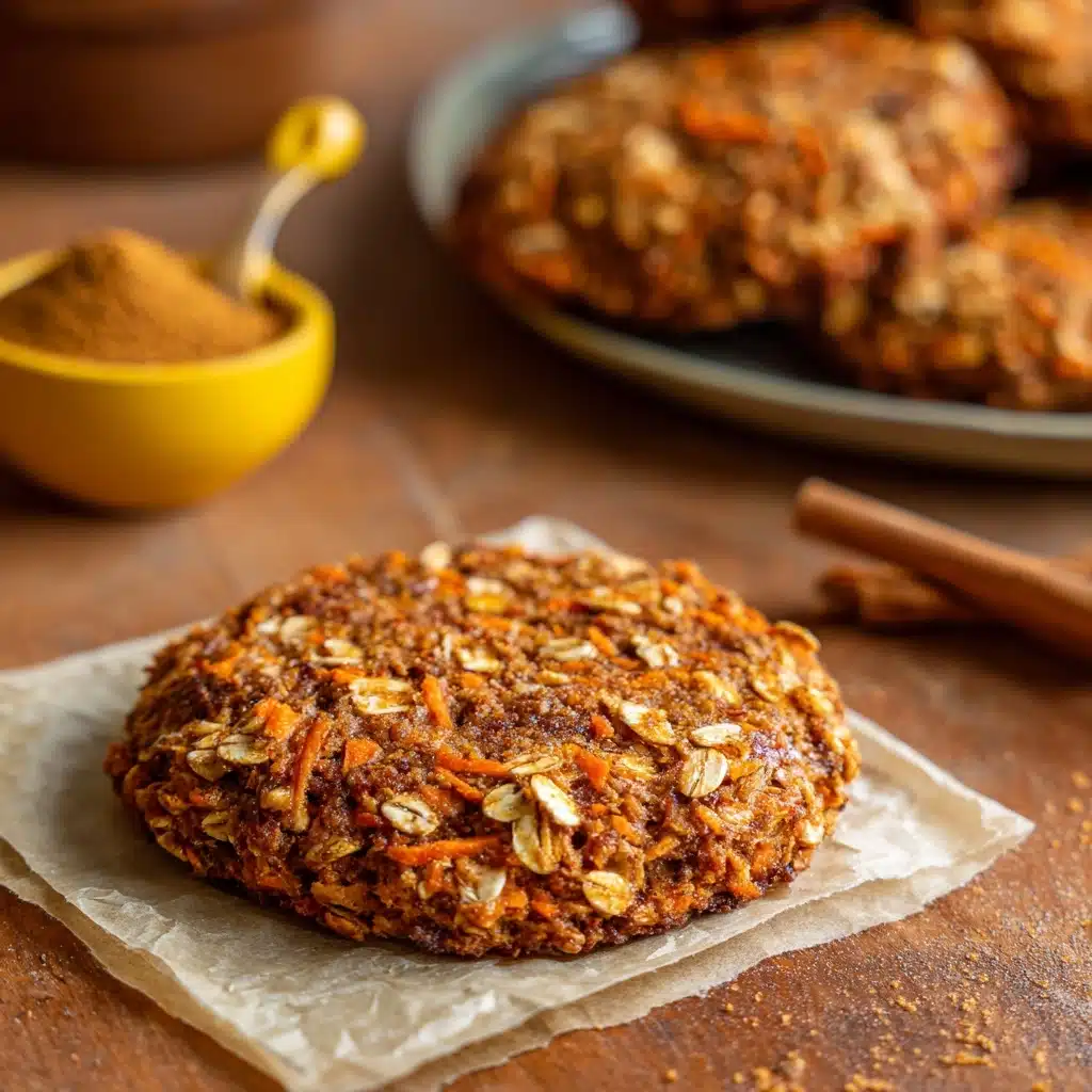 Healthy Carrot Cake Oatmeal Cookies Recipe