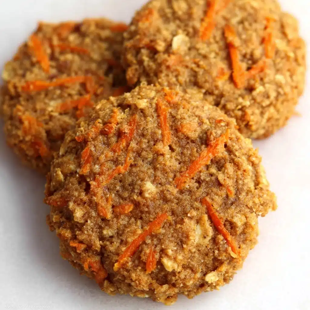 Healthy Carrot Cake Oatmeal Cookies Recipe - Recipe Image