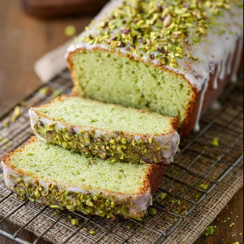 Pistachio Pudding Bread Recipe