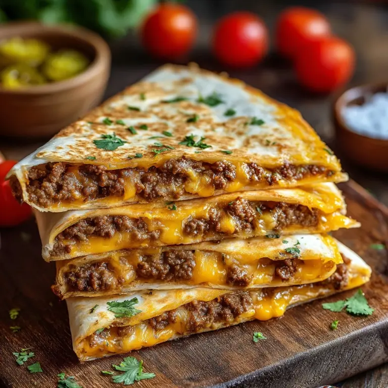 Smashburger Quesadillas Recipe