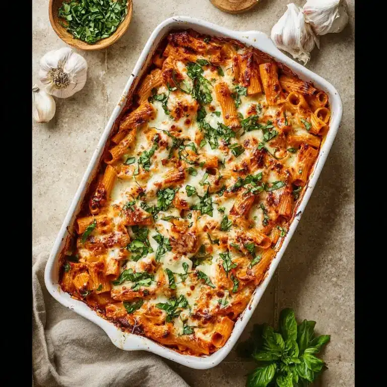 Healthy Cottage Cheese Pasta Bake With Veggies Recipe