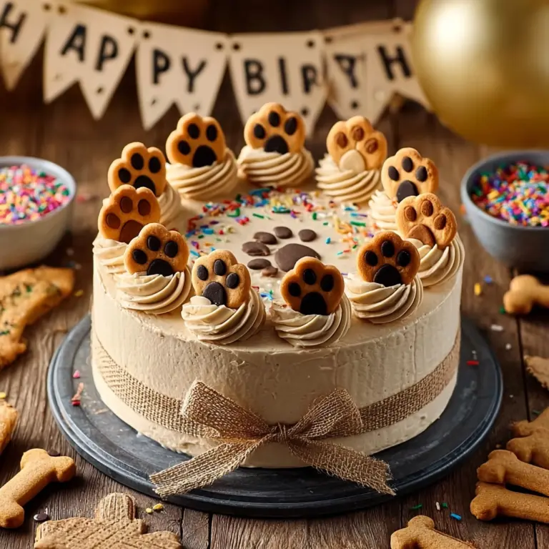 Dog Birthday Cake: Celebrate Your Pup’s Special Day Recipe