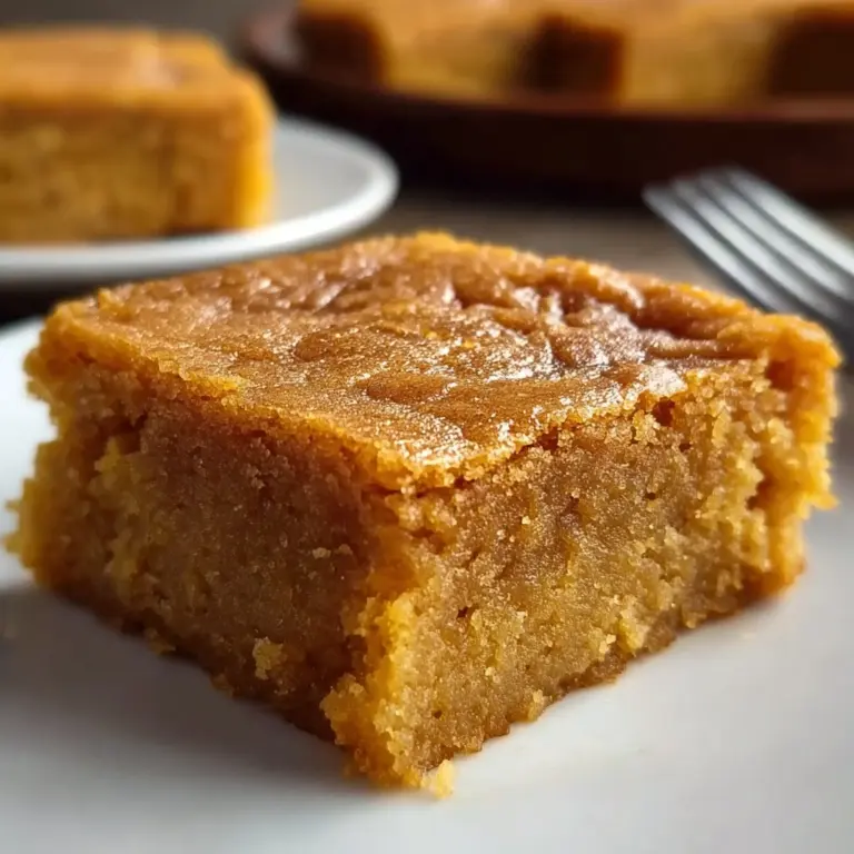 Irresistible Pumpkin Maple Blondies Recipe