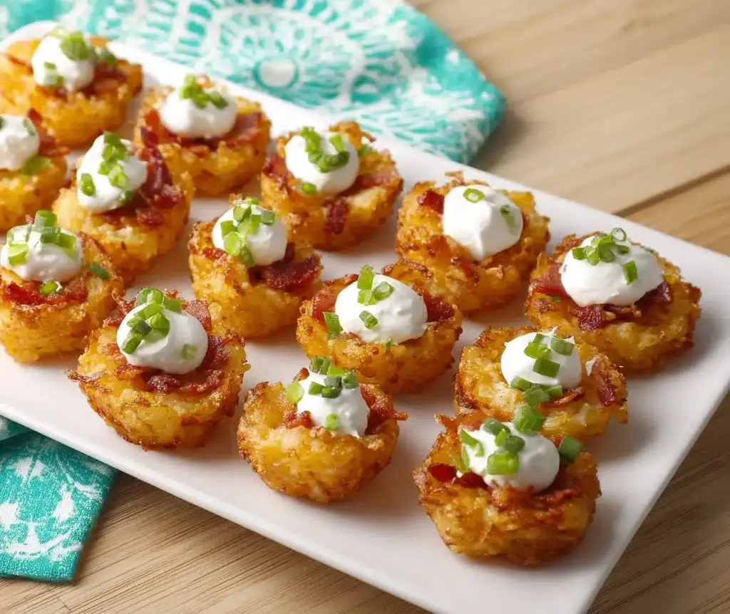 Tater Tot Appetizer Cups Recipe