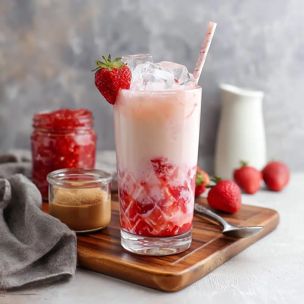 Korean Strawberry Milk Recipe