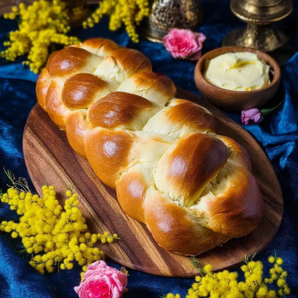 Sweet Cardamom Bread with Honey Orange Butter Recipe