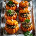 Stuffed Mini Pumpkins Recipe