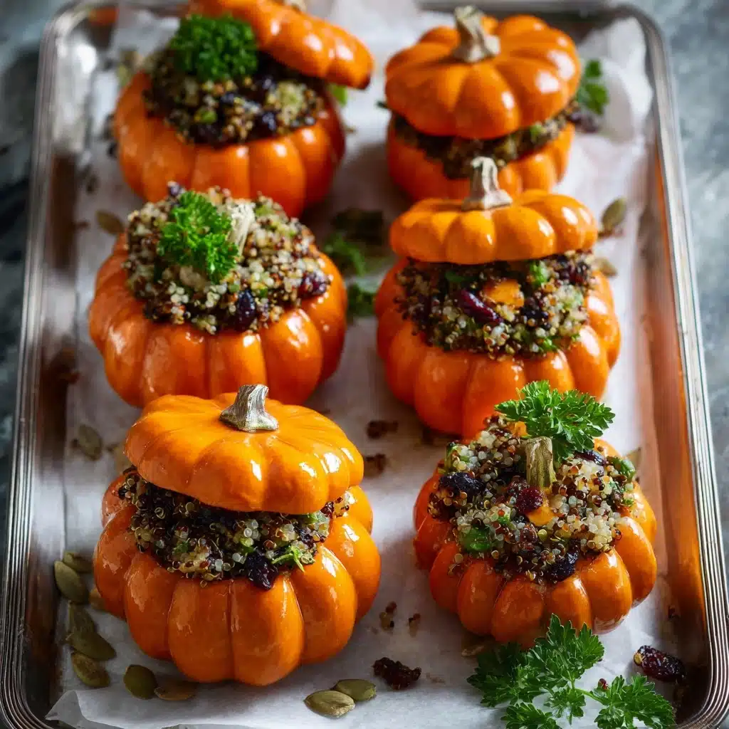 Stuffed Mini Pumpkins Recipe