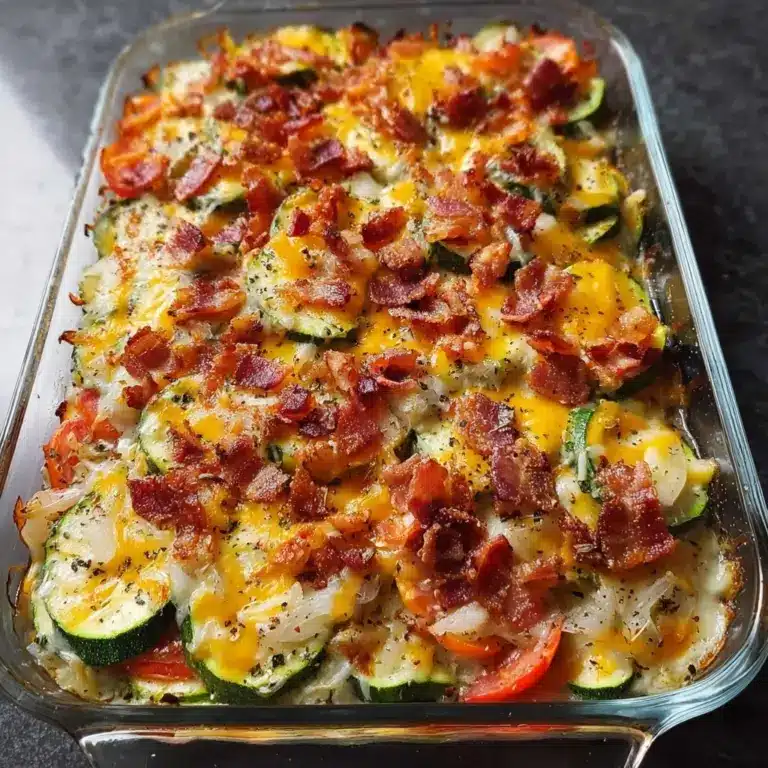 Easy Loaded Zucchini Bake Recipe for Cheesy Comfort Recipe