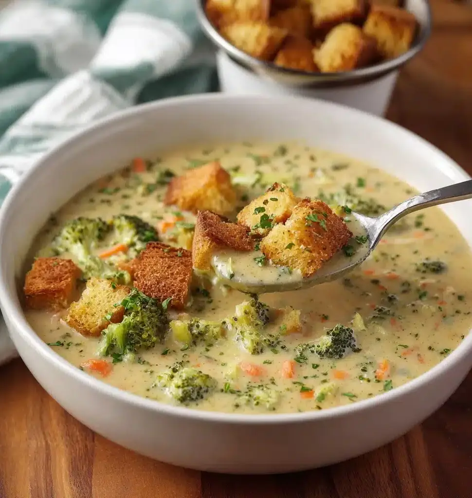 Smoked Gouda Broccoli Soup Recipe