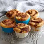Cinnamon Roll Protein Muffins