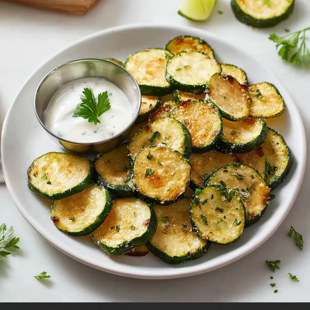 Air Fryer Zucchini Chips Recipe - Recipe Image