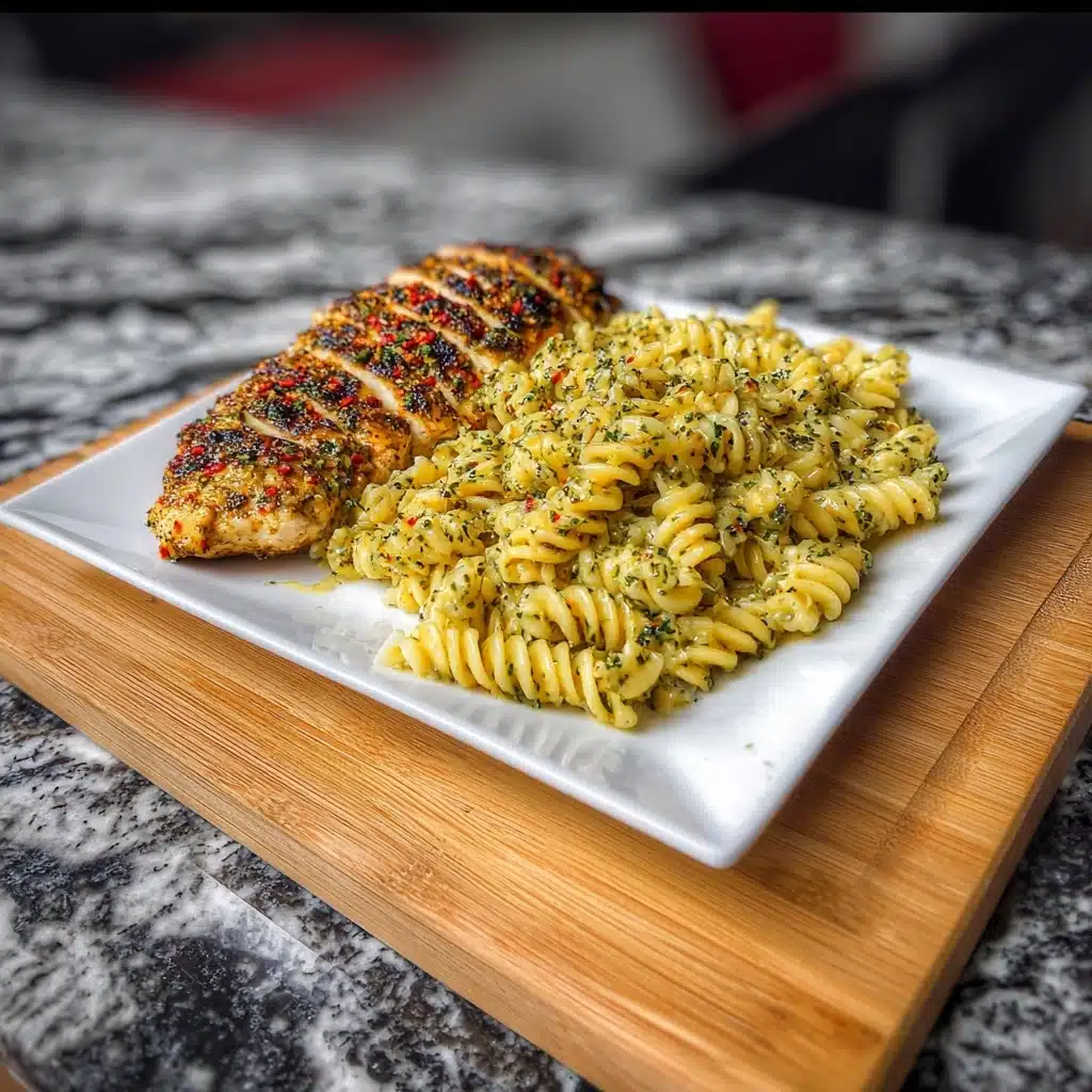 Creamy Garlic Parmesan Chicken Pasta Recipe - Recipe Image