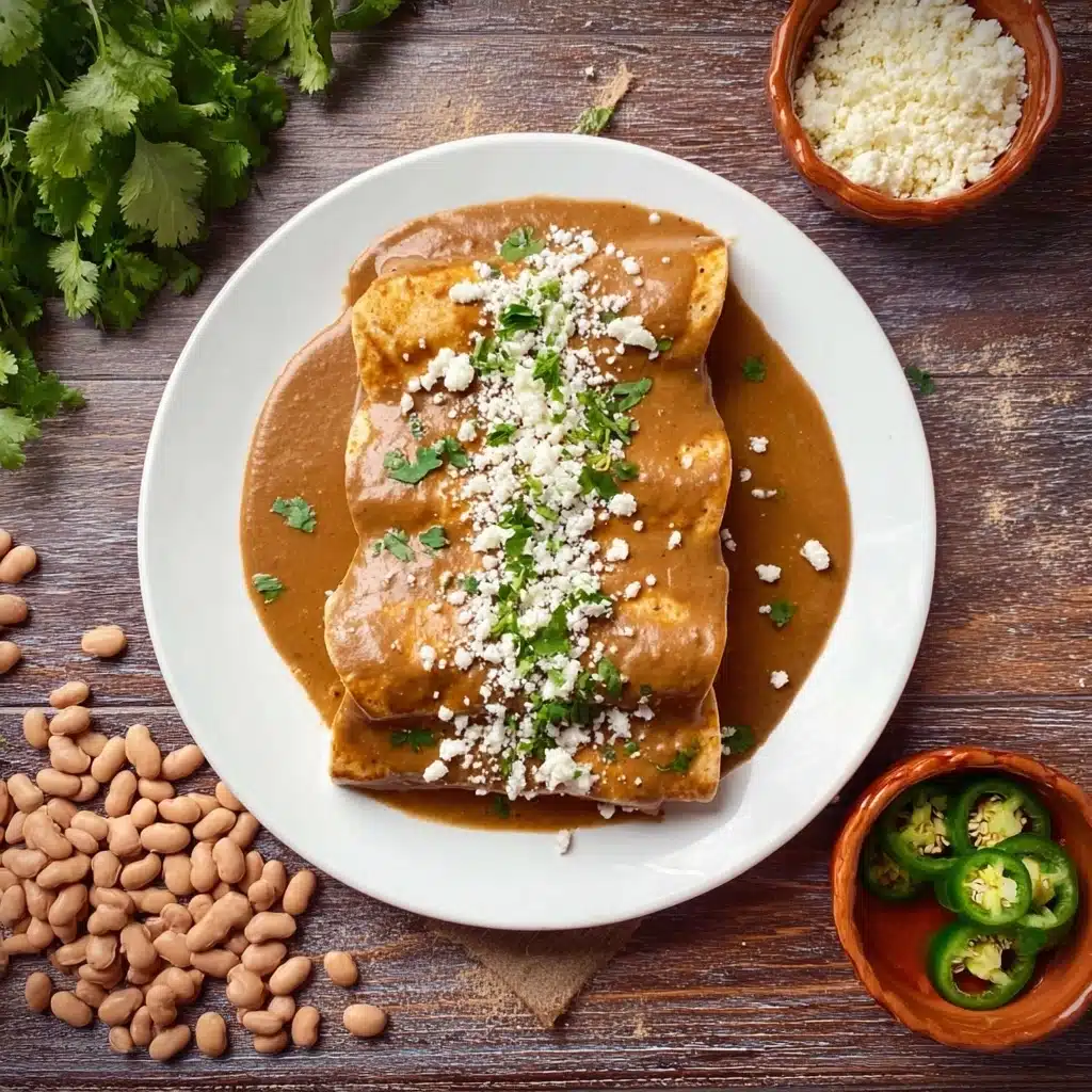 Enfrijoladas Con Chipotle Recipe - Recipe Image