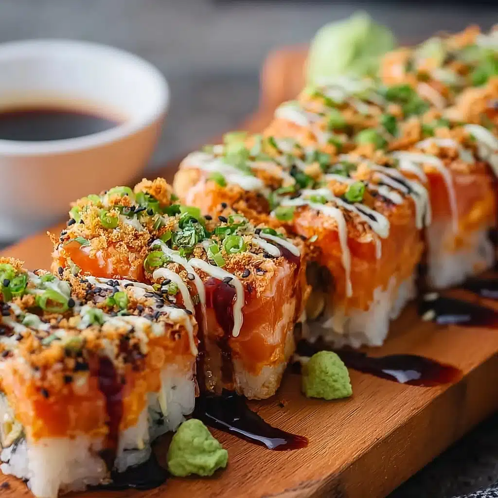 Spicy Salmon Sushi Bake Recipe - Recipe Image