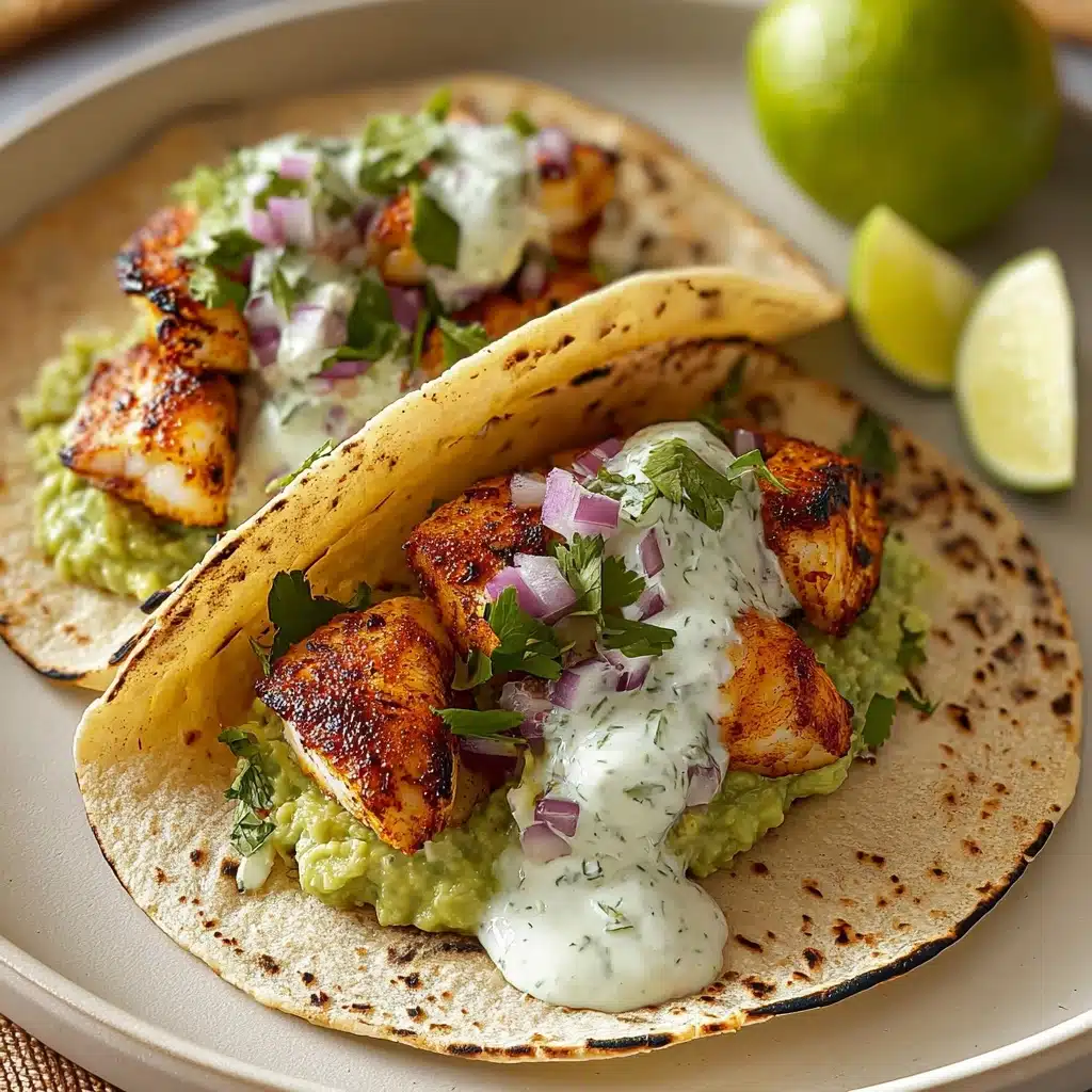 Fish Tacos Lime Crema  - Recipe Image