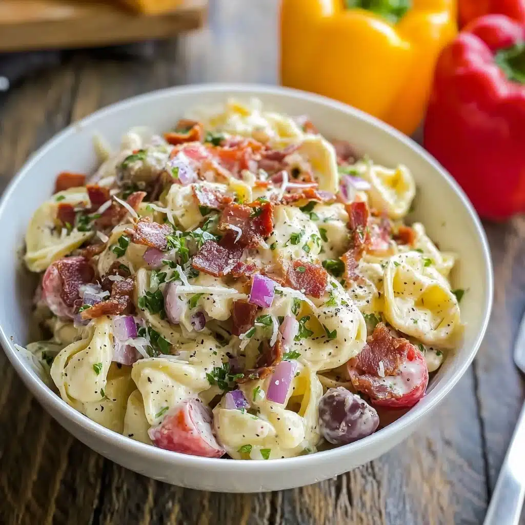 Fresh Grinder Tortellini Salad Recipe - Recipe Image